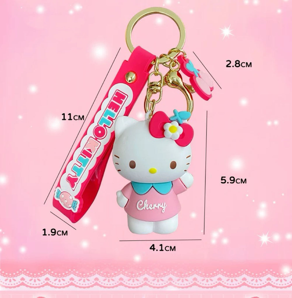 Cherry Candy Sanrio Keychain