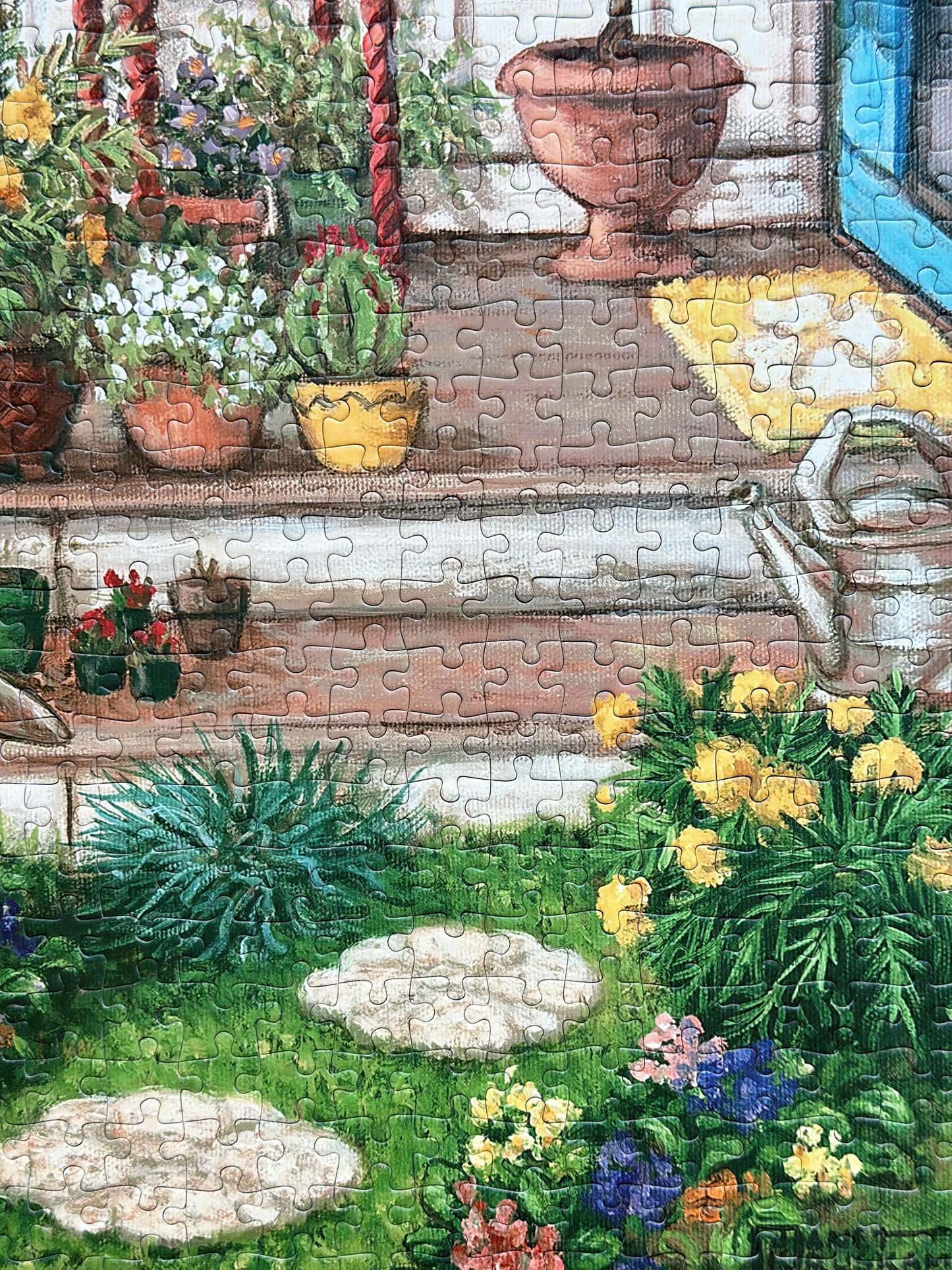 Spring Front Porch 1000 Piece Puzzle