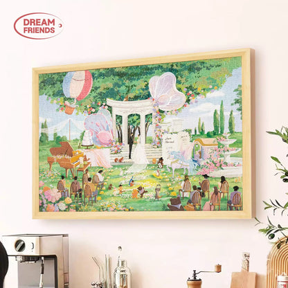 Dream Friends Our Best Wedding 1000 Piece Jigsaw Puzzle