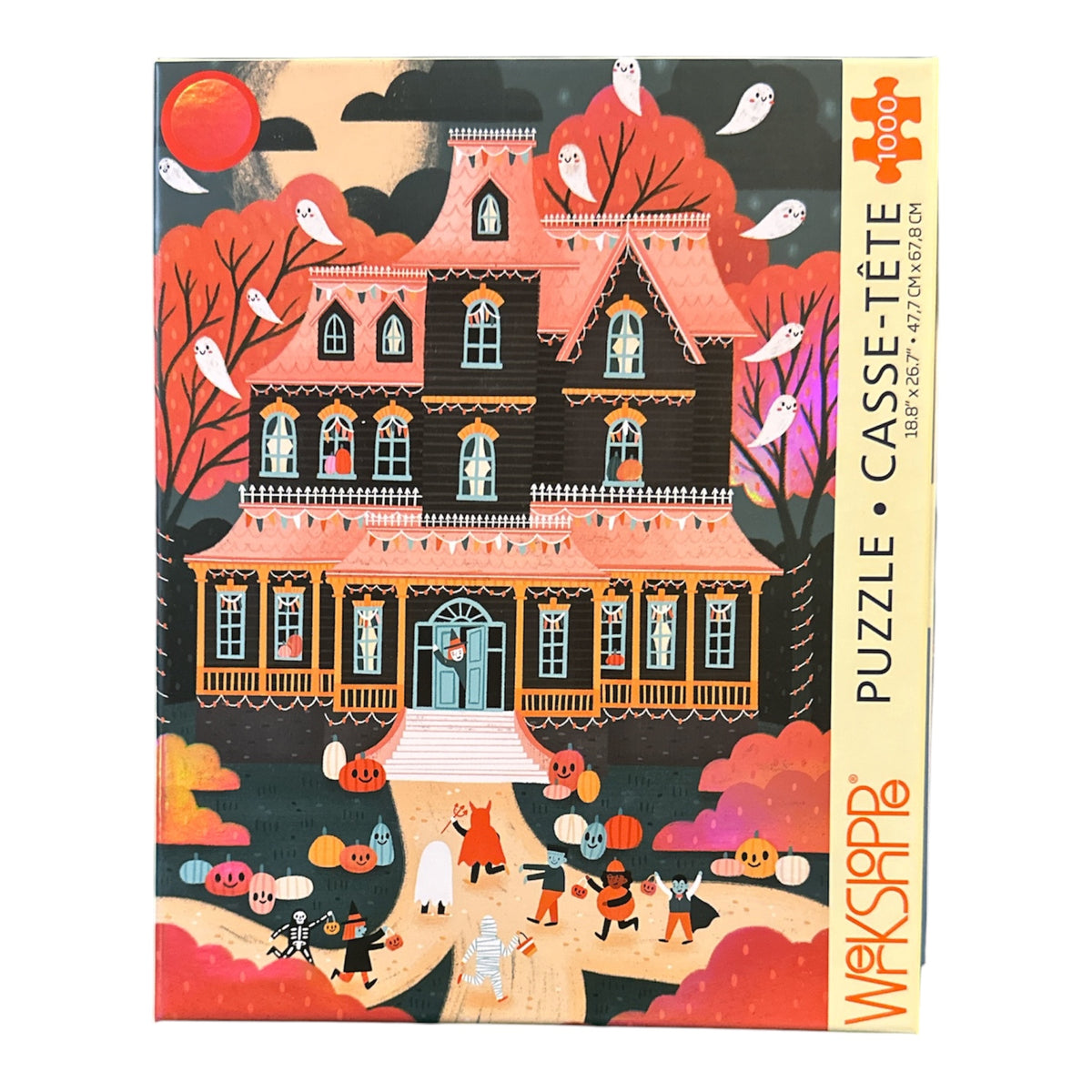 WerkShoppe Halloween House 1000 Piece Jigsaw Puzzle WerkShoppe