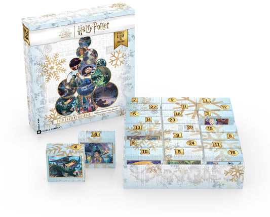 Harry Potter Advent Calendar Set of 24 Mini Puzzles