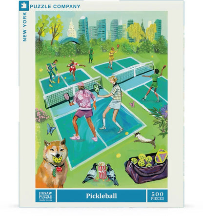 Pickleball 500 Piece Jigsaw Puzzle