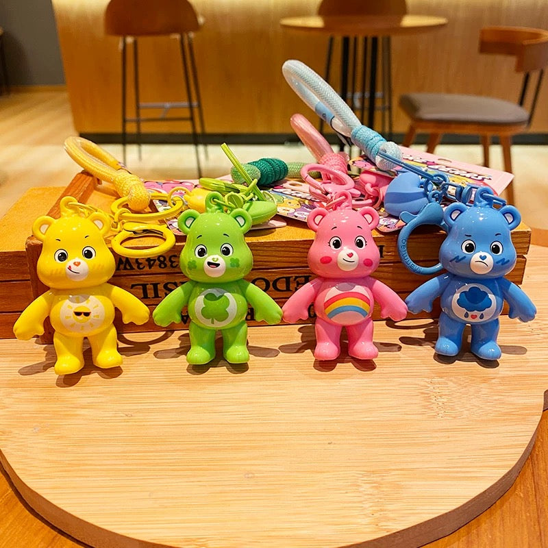 Care Bears Keychain with Strap – Cute Bag Charm for Gifts & Fans