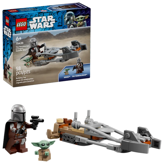 LEGO Star Wars™
The Mandalorian & Grogu's Speeder Bike™ 75436