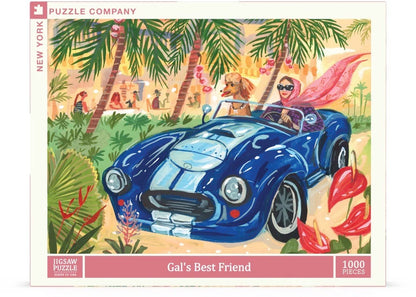 Gal's Best Friend 1000 Piece Jigsaw Puzzle New York Puzzle Company