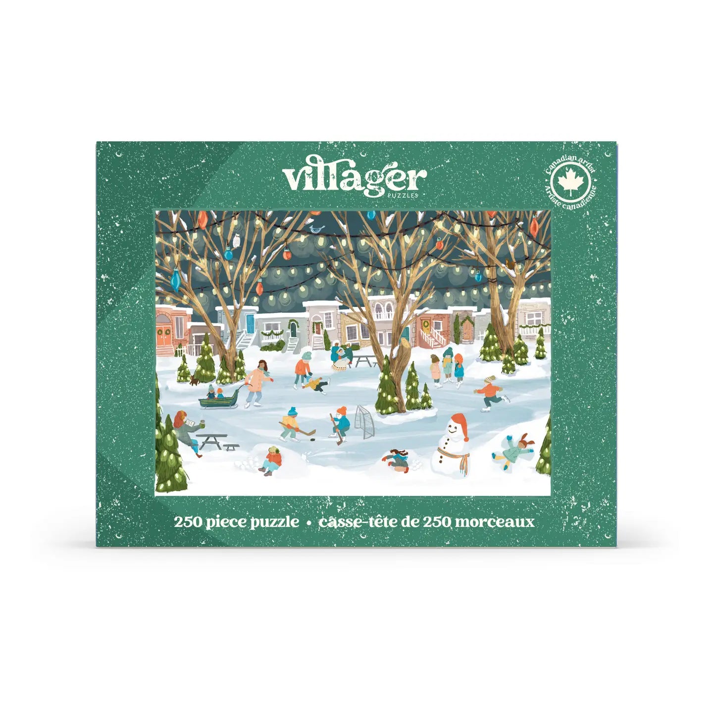 [Pre-Order] Neighbourhood Rink 250 Piece Puzzle Villager Puzzles