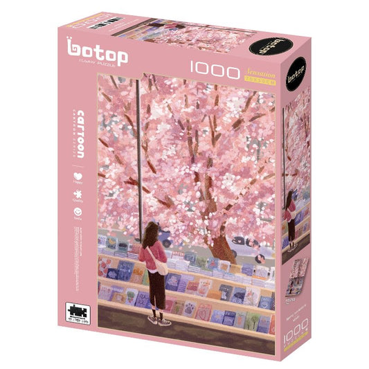 Spring Bookstore 1000 Piece Jigsaw Puzzle