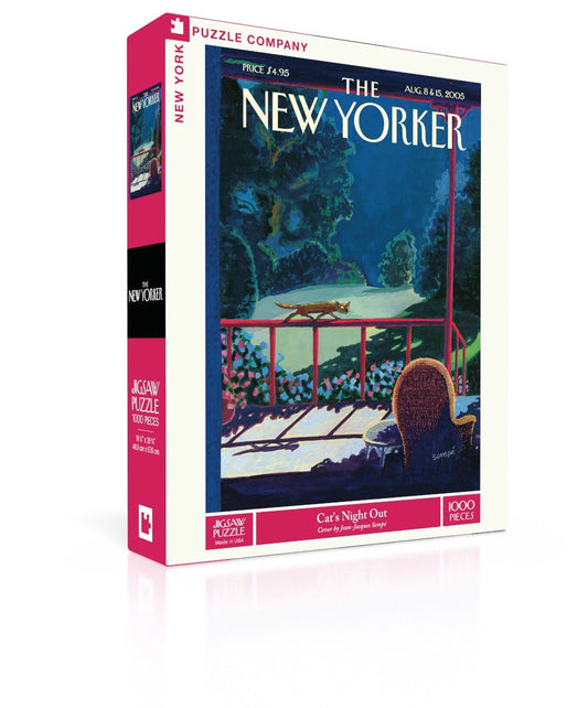 Cat's Night Out 1000 Piece Jigsaw Puzzle