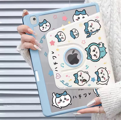 Kawaii Cat 720°  Rotating iPad Case – Cute Stand Cover