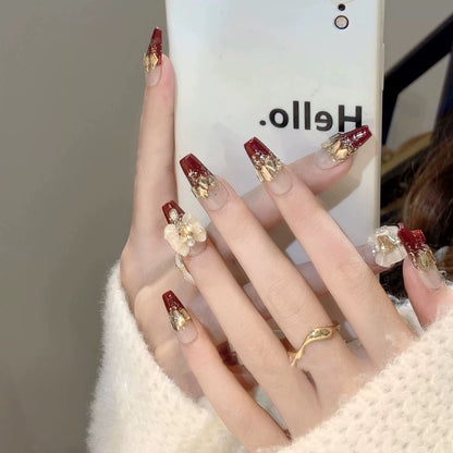 Crystal Kiss Press-on Nails