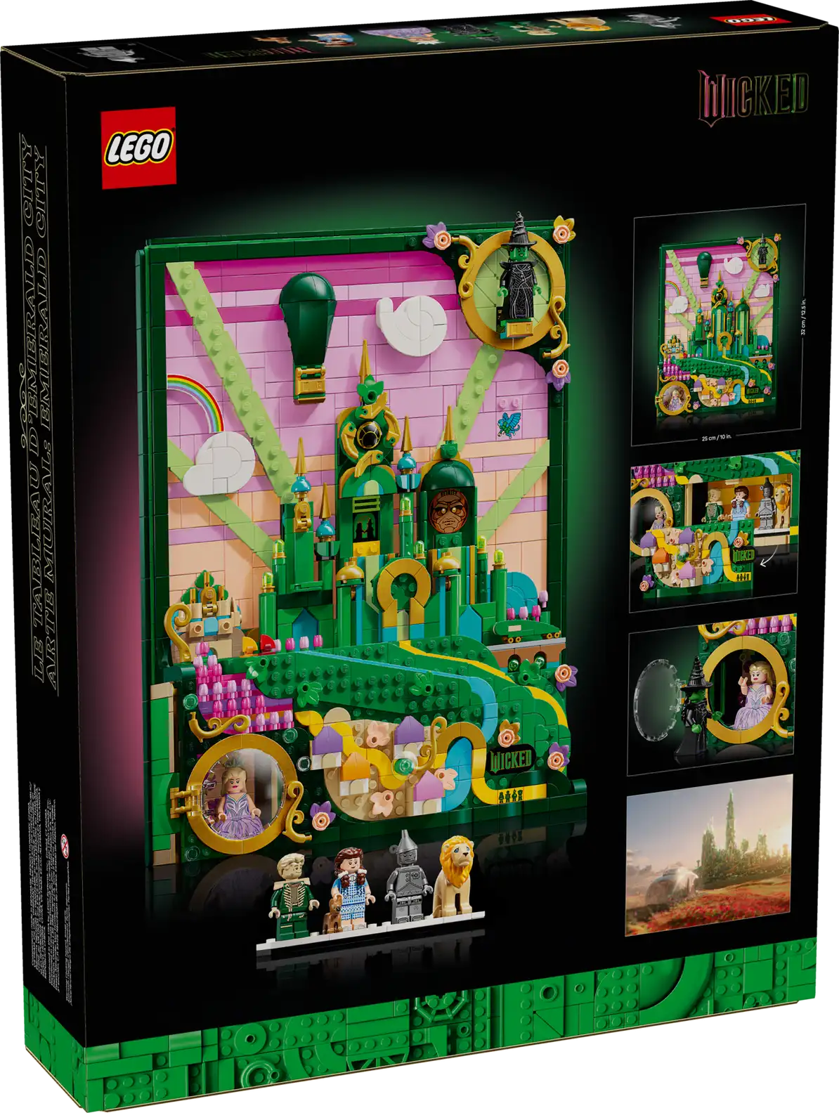 LEGO Wicked Emerald City Wall Art 75685