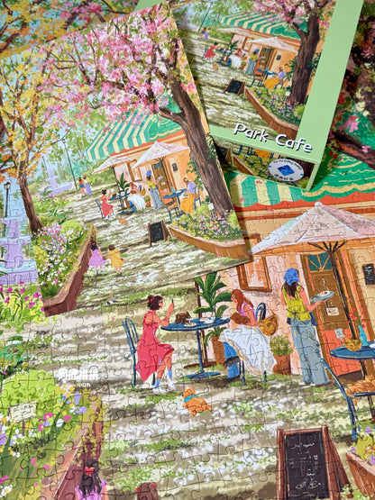 Park Cafe 1000 Piece Jigsaw Puzzle Tutu Dingdang