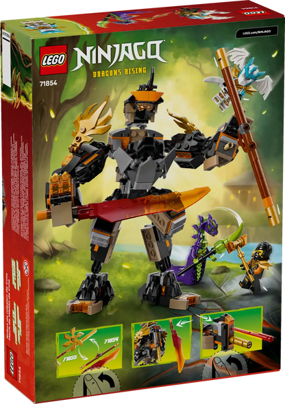 LEGO NINJAGO® Cole's Mission Mech & Dragon Zane 71854