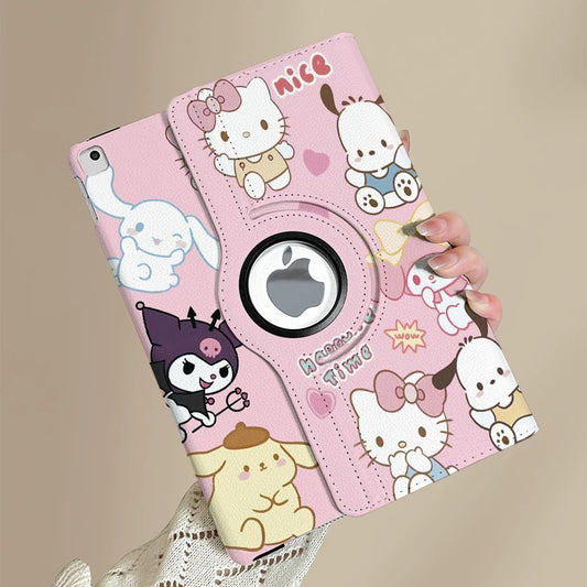 Kawaii Cartoon iPad Case