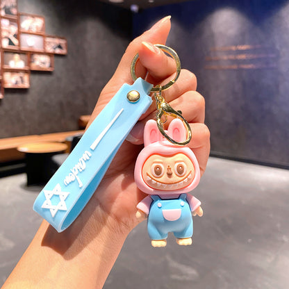 Cartoon Labubu Keychain