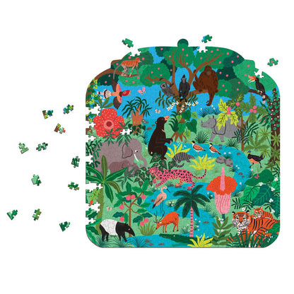 Rainforest Terrarium 750 Piece Shaped Puzzle Mudpuppy