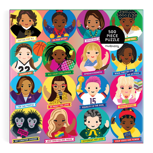 Little Feminist: Modern Icons 500 Piece Family Puzzle