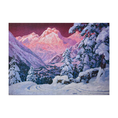 CHILL PUZ Alpine Sunset 500 Piece Puzzle