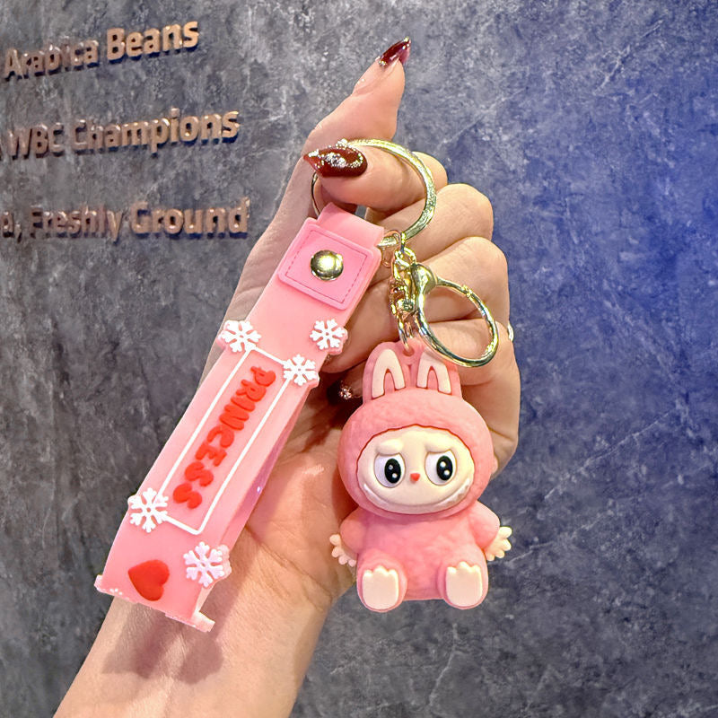 Cartoon Labubu Keychain