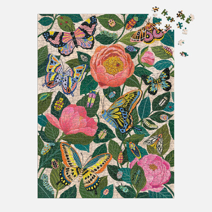 Between the Blooms 1000 Piece Foil Puzzle