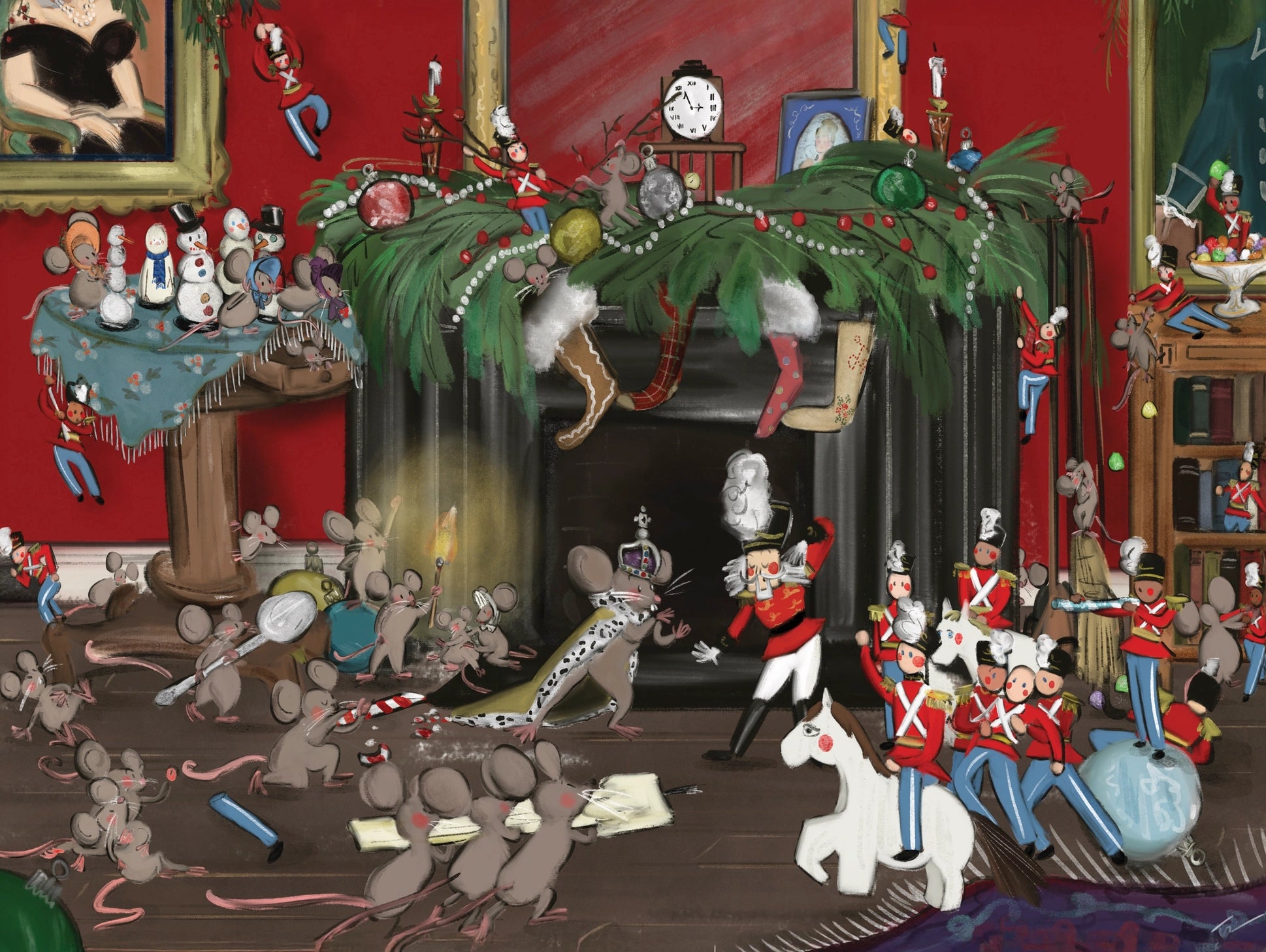 [Pre-Order] The Nutcracker Battle 500 Piece Jigsaw Puzzle New York Puzzle Company