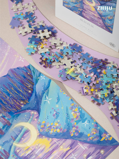 Alaska Kenai River 500 Piece Jigsaw Puzzle ZHIJU