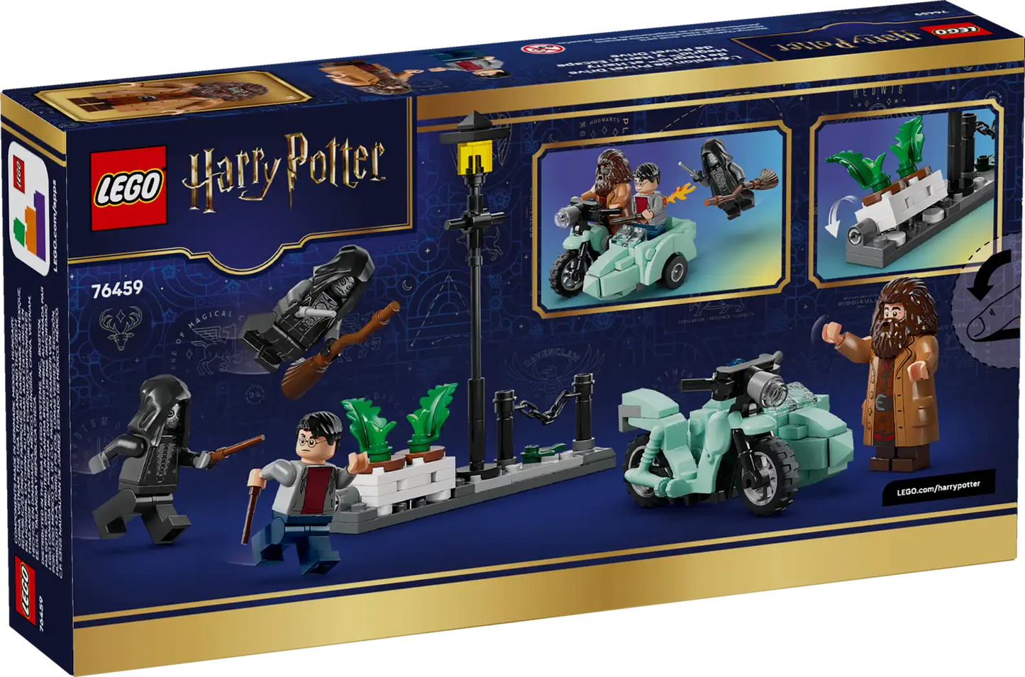 LEGO Harry Potter™ Hagrid™ & Harry's Privet Drive Escape 76459