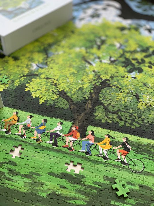 CHILL PUZ Afternoon 1000 Piece Puzzle CHILL PUZ