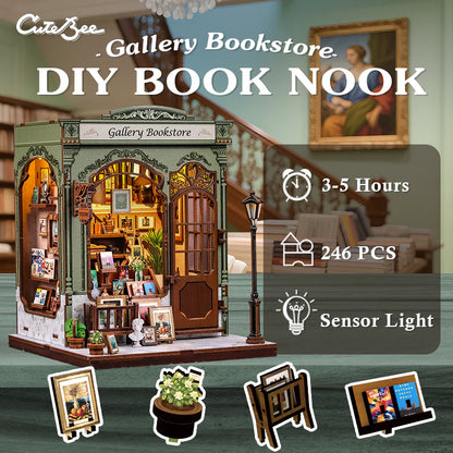 DIY Miniature House ｜Gallery Bookstore