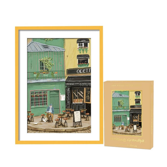 Writing Grandpa 1000 Piece Art Jigsaw Puzzle