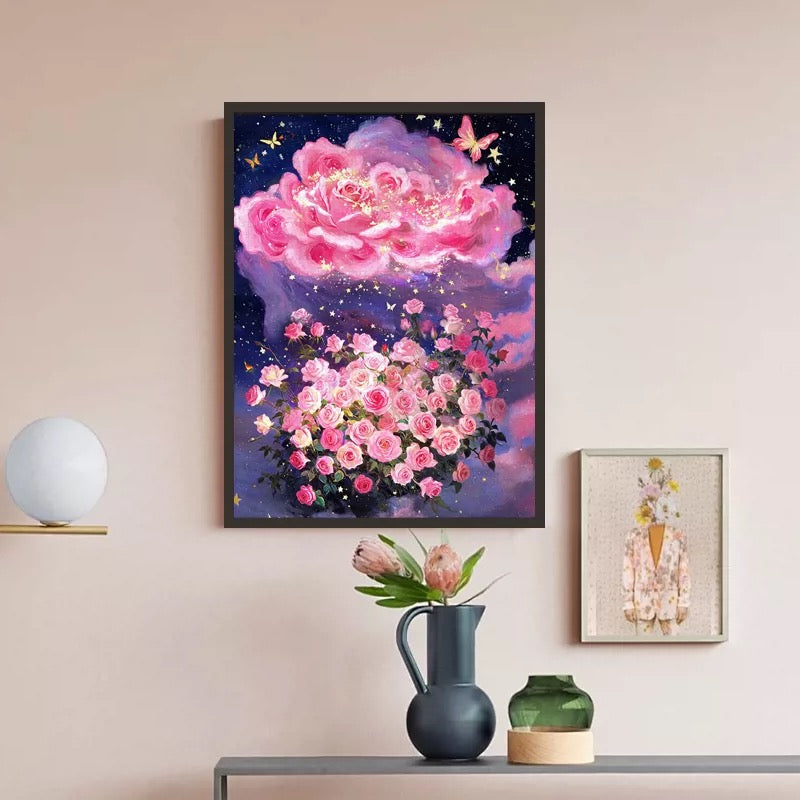 Blossoms Beneath Rose Clouds Jigsaw Puzzle Mood Puzzle
