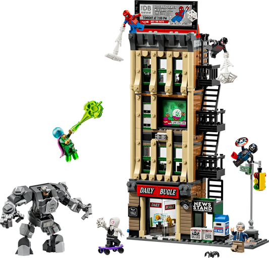 LEGO Marvel Spider-Man vs. Mysterio: The Daily Bugle 76342