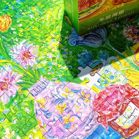 GILL&LILL Afternoon Delights 500 Piece Puzzle Gill & Lill