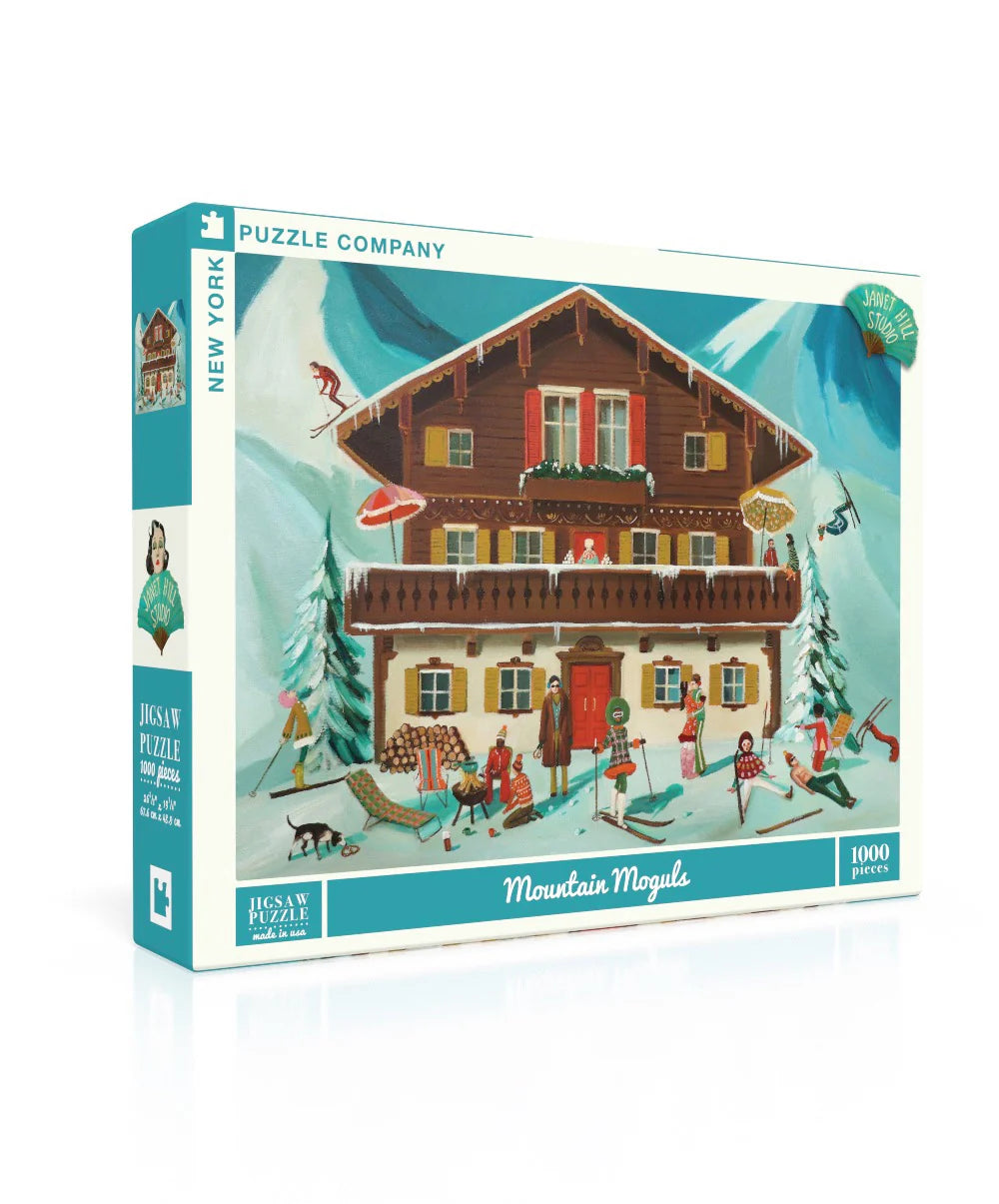 Mountain Moguls 1000 Piece Jigsaw Puzzle