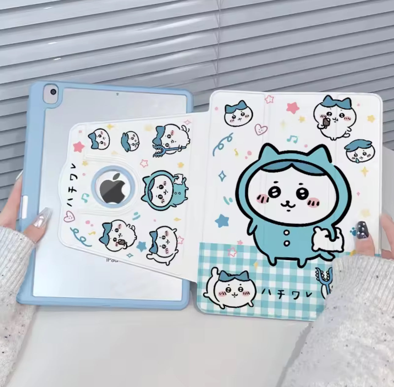 Kawaii Cat 720°  Rotating iPad Case – Cute Stand Cover