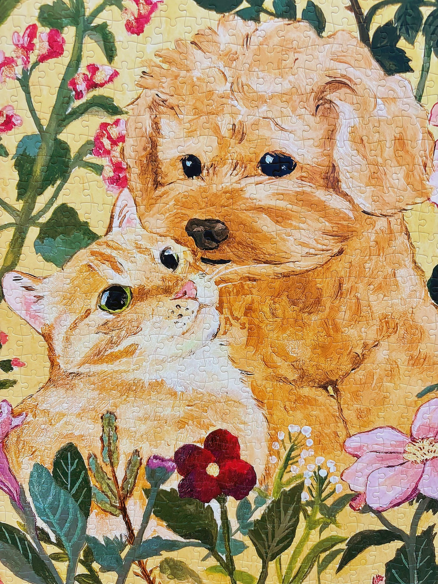 Momibook Cozy Cuddle 1000 Piece Jigsaw Puzzle Momibook