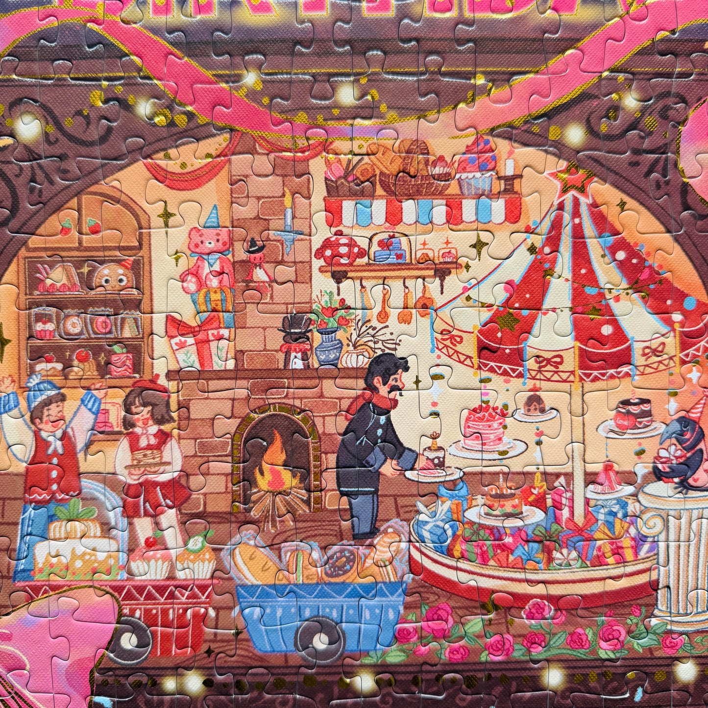 Magical Birthday Hut 500 Piece Puzzle