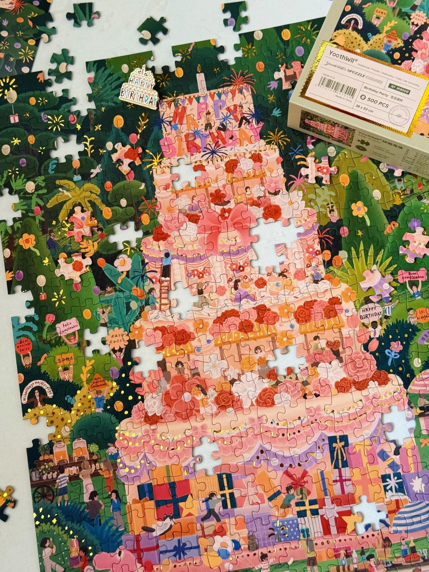 Birthday Party 500 Piece Jigsaw Puzzle