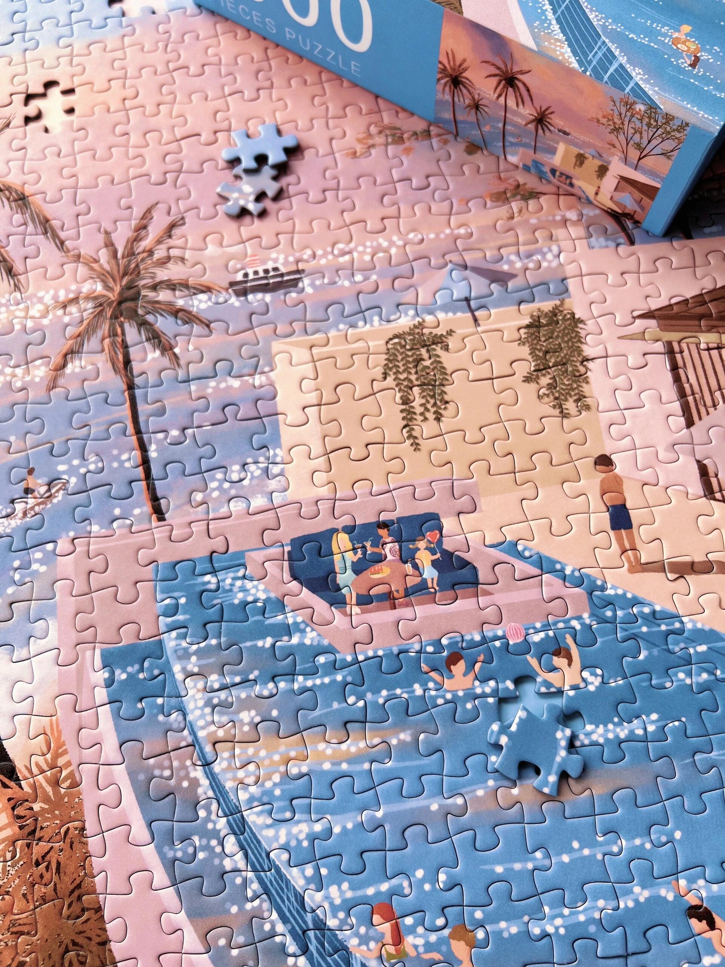 BOFF Dopamine Island Dreamy Coastal 1000 Piece Jigsaw Puzzle BOFF