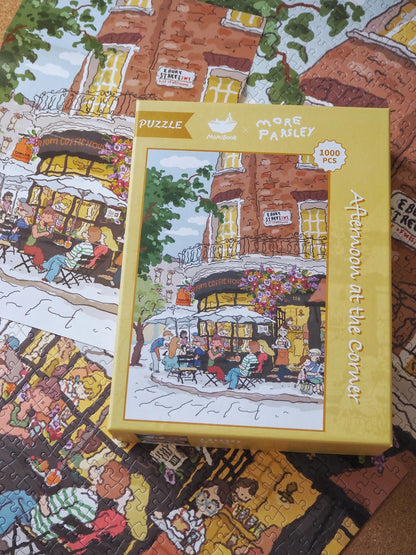 Momibook Corner Afternoon 1000 Piece Jigsaw Puzzle
