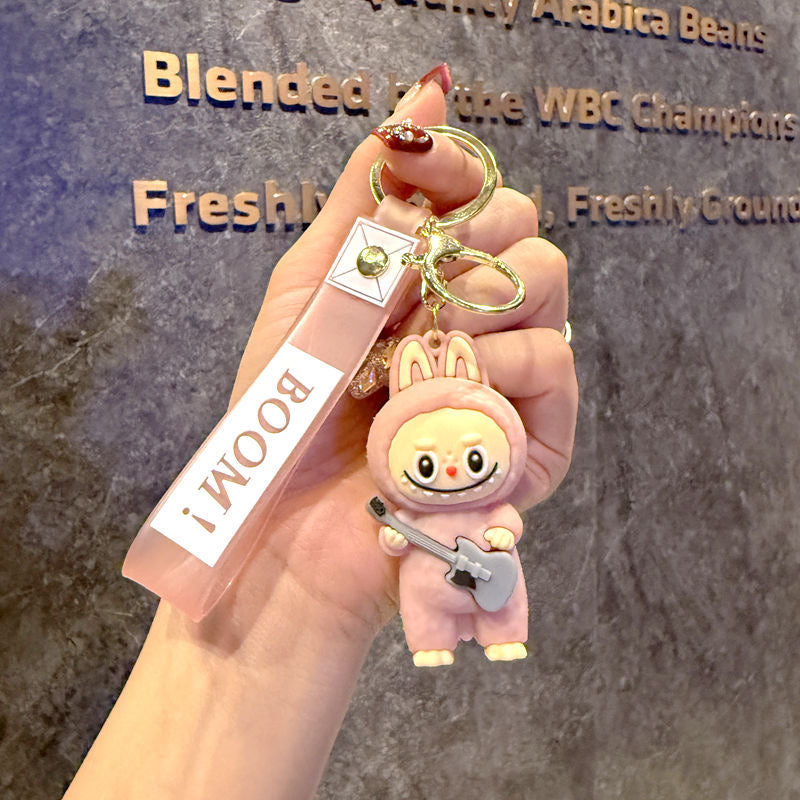 Cartoon Labubu Keychain
