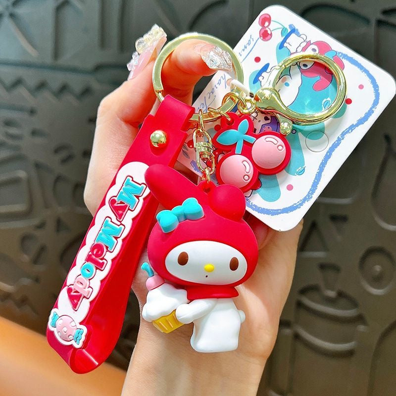 Cherry Candy Sanrio Keychain