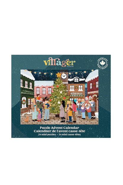 [Pre-Order] Villager Puzzles Puzzle Advent Calendar | 24 Mini 100-Piece Puzzles Villager Puzzles