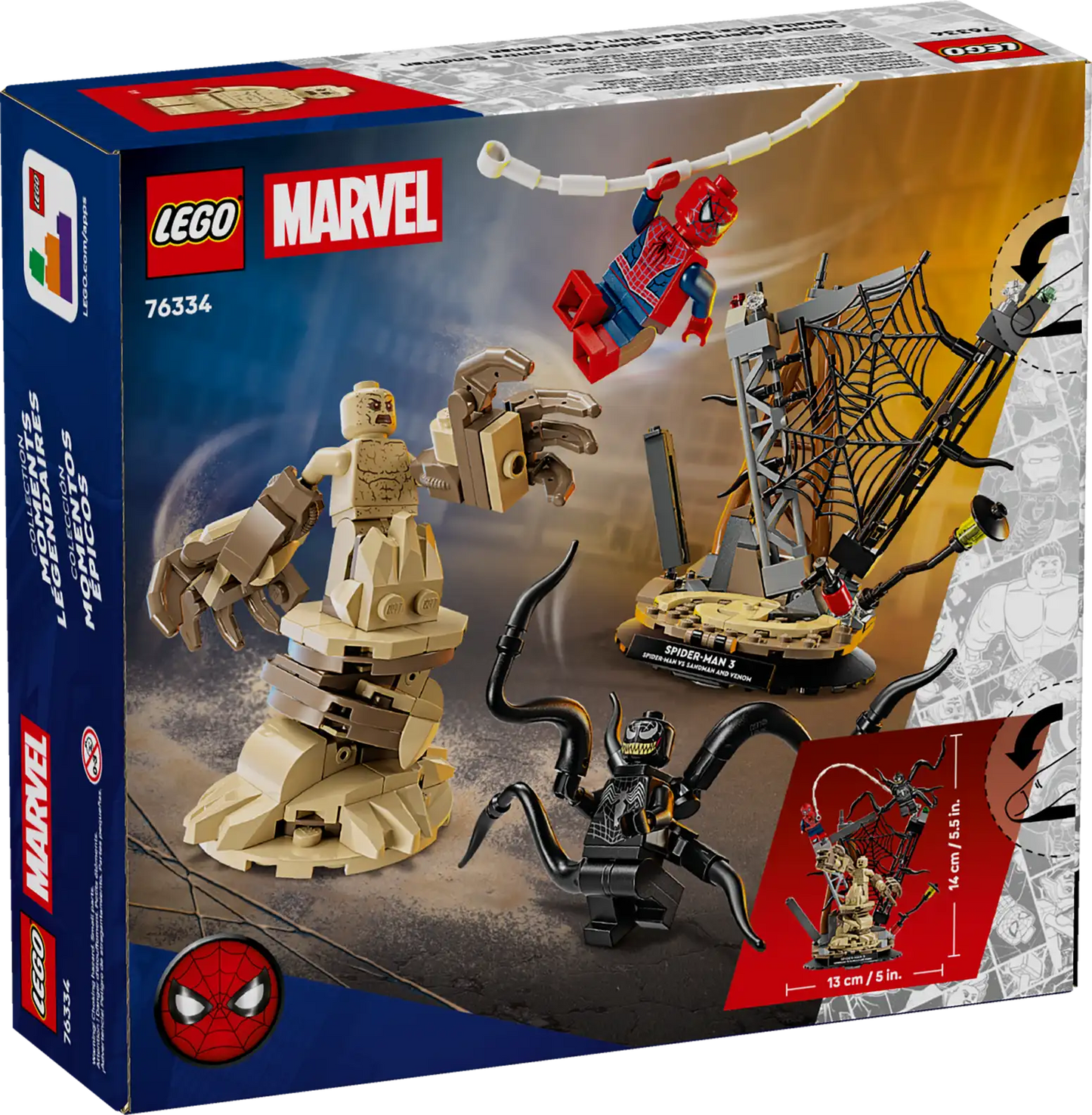 LEGO Marvel Epic Battle: Spider-Man vs. Sandman 76334