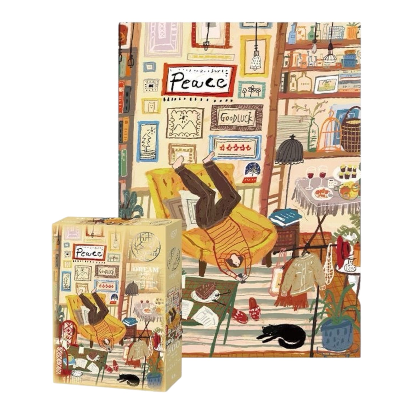 Stay-at-Home Diary 500 Piece Jigsaw Puzzle Gubu