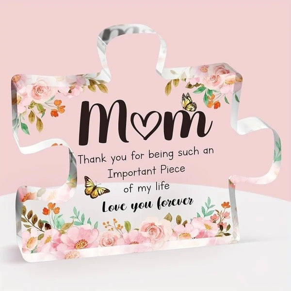 Mom Puzzle Piece Keepsake – A Heartfelt Mother’s Day Gift