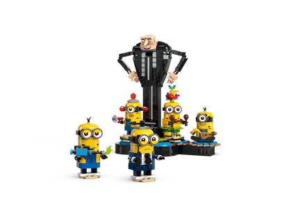 LEGO Despicable Me 4 Brick-Built Gru and Minions 75582