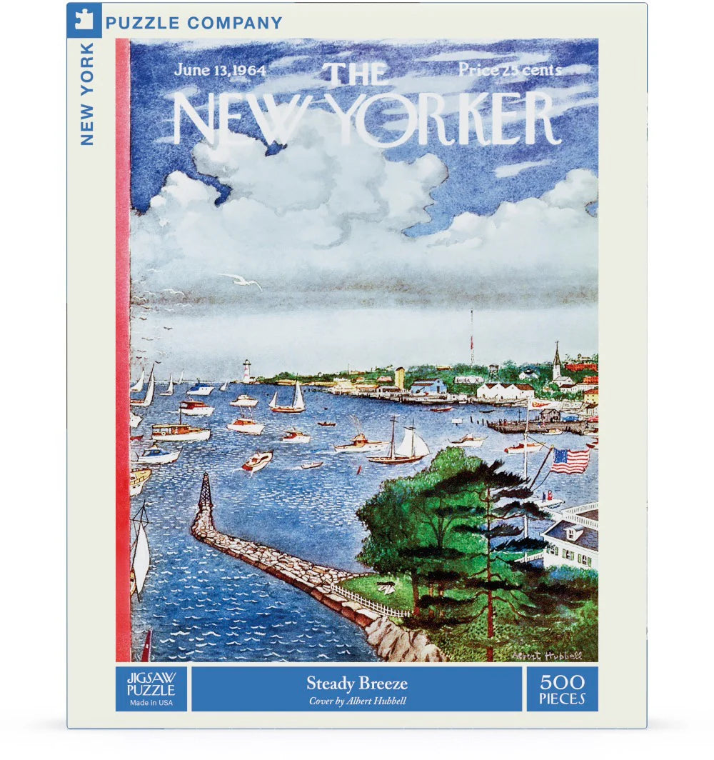 Steady Breeze 500 Piece Jigsaw Puzzle New York Puzzle Company
