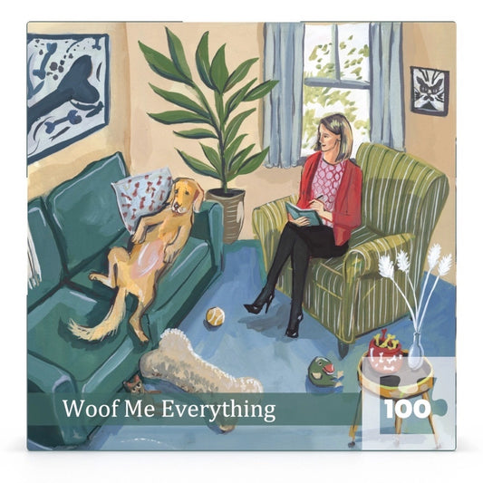 Woof Me Everything Mini 100 Piece Jigsaw Puzzle New York Puzzle Company