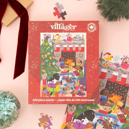 [Pre-Order] Merry Barkmas 250 Piece Puzzle Villager Puzzles
